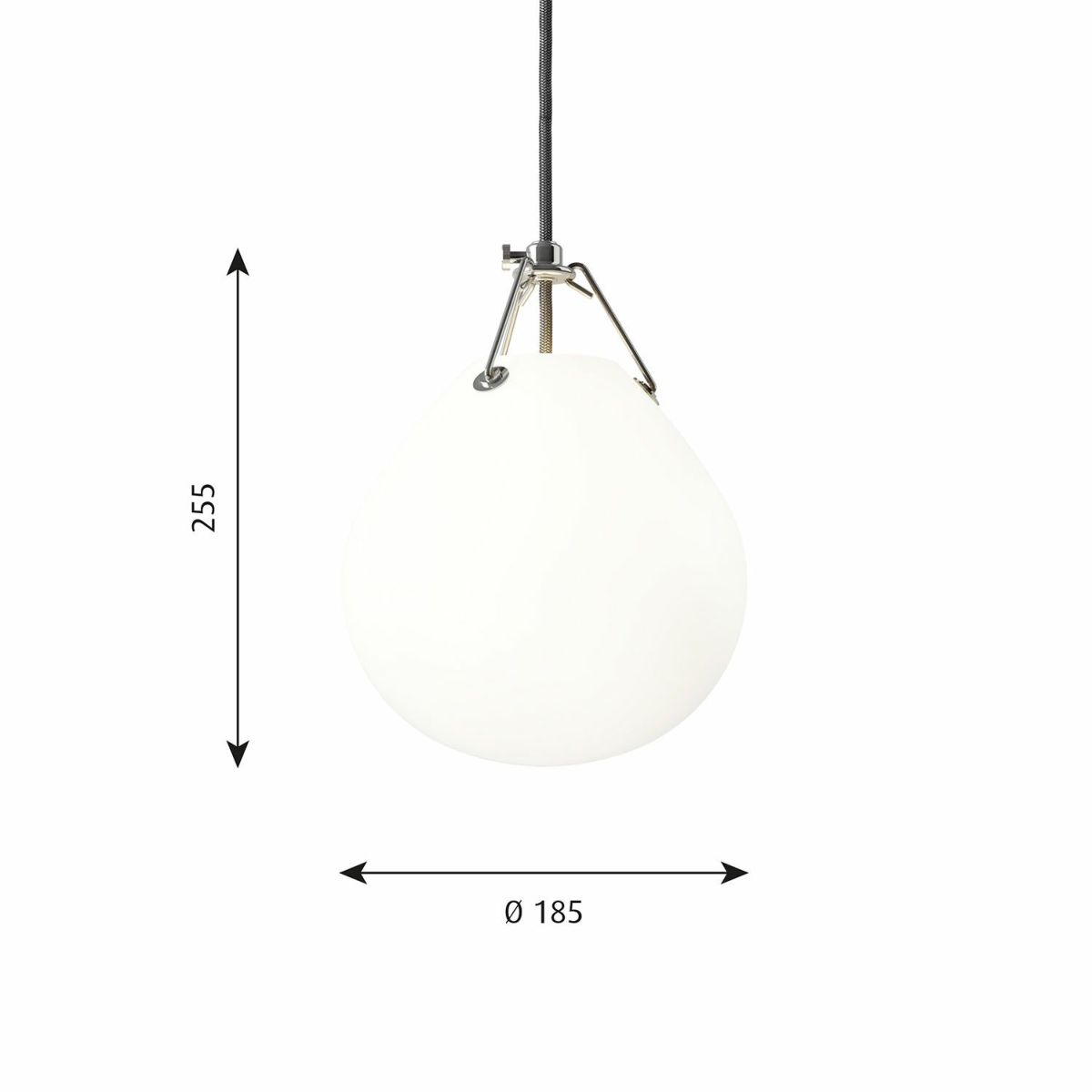 Louis Poulsen ルイスポールセン Moser 185 モザー 185 Φ185 ペンダントライト デザイン：アヌ・モザー