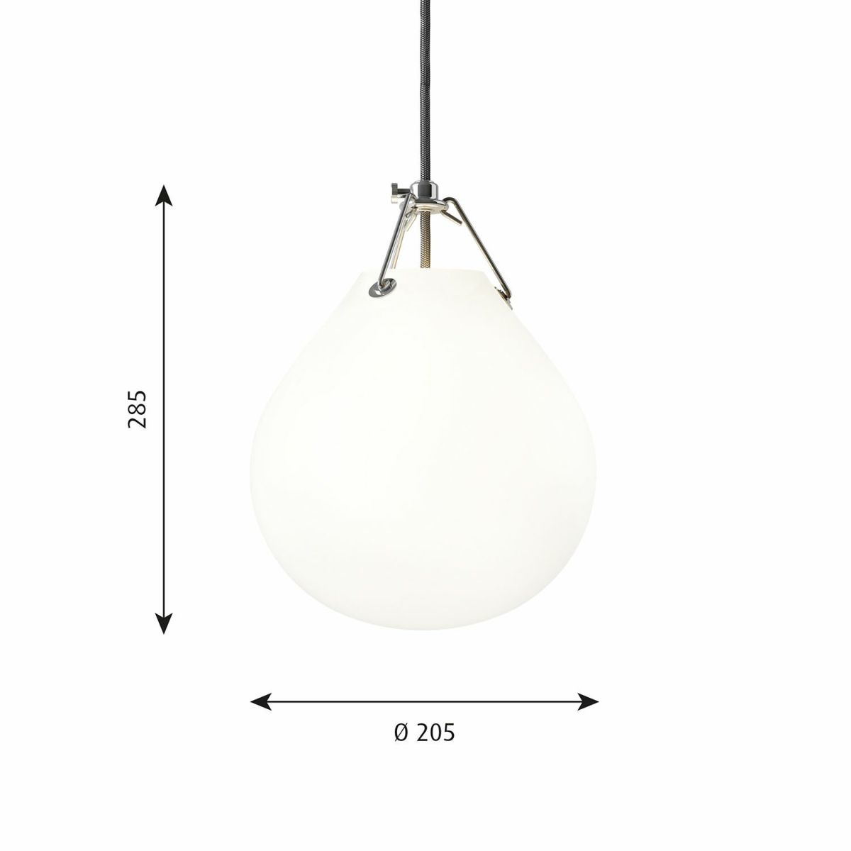 Louis Poulsen ルイスポールセン Moser 205 モザー 205 Φ205 ペンダントライト デザイン：アヌ・モザー