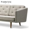 Fredericia フレデリシア No.1 Sofa ソファ 2シーター 2P 2002 オーク 各種仕上げ ファブリック：Maple メープル （Kvadrat） デザイン：ボーエ・モーエンセン