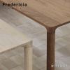 Fredericia フレデリシア Piloti Table ピロッティ コーヒーテーブル 6715 スモークドオーク オイル仕上げ W120×D39cm デザイン：ヒューゴ・パッソス