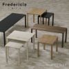 Fredericia フレデリシア Piloti Table ピロッティ コーヒーテーブル 6715 オーク W120×D39cm デザイン：ヒューゴ・パッソス