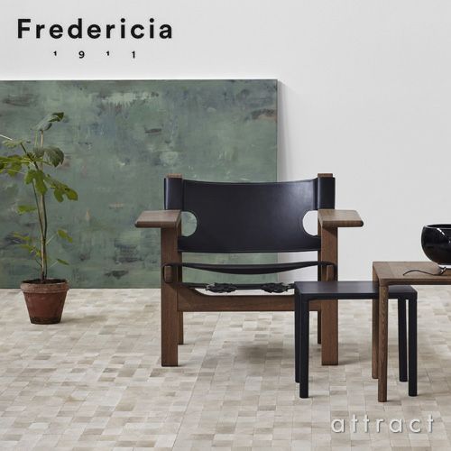 Fredericia フレデリシア The Spanish Chair スパニッシュ チェア イージーチェア 2226 スモークドオーク オイル仕上げ ブラックレザー デザイン：ボーエ・モーエンセン