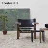 Fredericia フレデリシア The Spanish Chair スパニッシュ チェア イージーチェア 2226 スモークドオーク オイル仕上げ ブラックレザー デザイン：ボーエ・モーエンセン