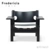 Fredericia フレデリシア The Spanish Chair スパニッシュ チェア イージーチェア 2226 オーク ブラックラッカー塗装 ブラックレザー デザイン：ボーエ・モーエンセン