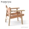 Fredericia フレデリシア The Spanish Chair スパニッシュ チェア イージーチェア 2226 オーク オイル仕上げ レザー カラー：ブラック・ナチュラル デザイン：ボーエ・モーエンセン