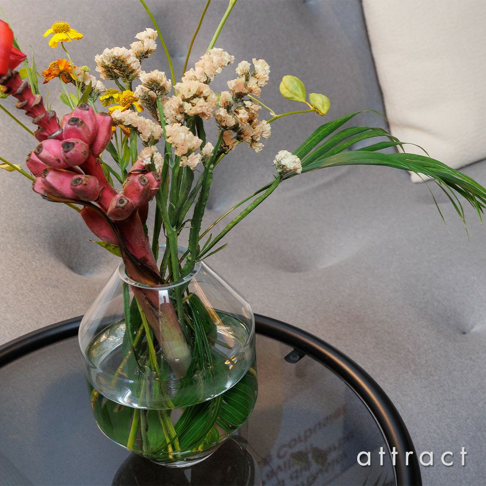 Fredericia フレデリシア Hydro Glass Vase ハイドロ グラス ベース フラワーベース 花器 花瓶 8208 H20cm デザイン：ソフィー・エスタービー