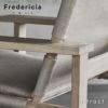 Fredericia フレデリシア The Canvas Chair キャンバスチェア イージーチェア ラウンジチェア 2031 デザイン：ボーエ・モーエンセン