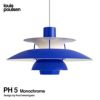 Louis Poulsen ルイスポールセン PH 5 Monochrome モノクローム 直径:50cm ペンダントライト カラー：モノクロームブルー デザイン：ポール・ヘニングセン