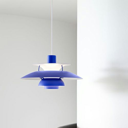 Louis Poulsen ルイスポールセン PH 5 Monochrome モノクローム 直径:50cm ペンダントライト カラー：モノクロームブルー デザイン：ポール・ヘニングセン