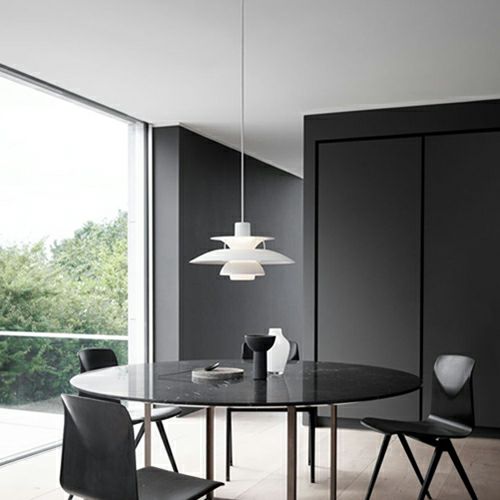 Louis Poulsen ルイスポールセン PH 5 Monochrome モノクローム 直径:50cm ペンダントライト カラー：モノクロームブルー デザイン：ポール・ヘニングセン