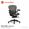 Herman Miller ハーマンミラー Aeron Chair アーロンチェア リマスタード Bサイズ ミディアム カーボン ポスチャーフィット フル装備 （カーペット用キャスター） デザイン：ビル・スタンフ ＆ ドン・チャドウィック