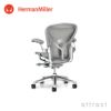 Herman Miller ハーマンミラー Aeron Chair アーロンチェア リマスタード Bサイズ ミディアム ミネラル ポスチャーフィット フル装備 （堅床・カーペット用ブレーキングキャスター） デザイン：ビル・スタンフ ＆ ドン・チャドウィック