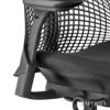 Herman Miller ハーマンミラー Sayl Chair セイルチェア サスペンション ミドルバック フレーム＆ベース：ホワイトフレーム （堅床・カーペット用キャスター） ファブリック：メドレー（フェザーグレー） デザイン：イヴ・ベアール