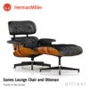 Herman Miller ハーマンミラー Eames Lounge Chair & Ottoman イームズ ラウンジチェア ＆ オットマン カラー：サントスパリサンダー × ブラックレザー デザイン：チャールズ＆レイ・イームズ