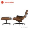 Herman Miller ハーマンミラー Eames Lounge Chair & Ottoman イームズ ラウンジチェア ＆ オットマン カラー：サントスパリサンダー × ブラックレザー デザイン：チャールズ＆レイ・イームズ