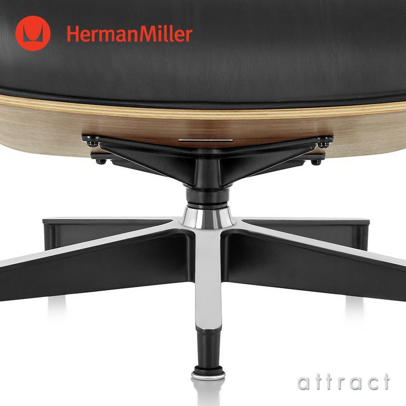 Herman Miller ハーマンミラー Eames Lounge Chair & Ottoman イームズ ラウンジチェア ＆ オットマン カラー：サントスパリサンダー × ブラックレザー デザイン：チャールズ＆レイ・イームズ