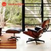 Herman Miller ハーマンミラー Eames Lounge Chair & Ottoman イームズ ラウンジチェア ＆ オットマン カラー：サントスパリサンダー × ブラックレザー デザイン：チャールズ＆レイ・イームズ