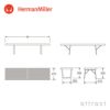 Herman Miller ハーマンミラー Nelson Platform Bench ネルソン プラットフォームベンチ サイズ：3種類 ウッドベース トップ：メープル デザイン：ジョージ・ネルソン