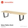 Herman Miller ハーマンミラー Nelson Platform Bench ネルソン プラットフォームベンチ サイズ：3種類 ウッドベース トップ：メープル デザイン：ジョージ・ネルソン