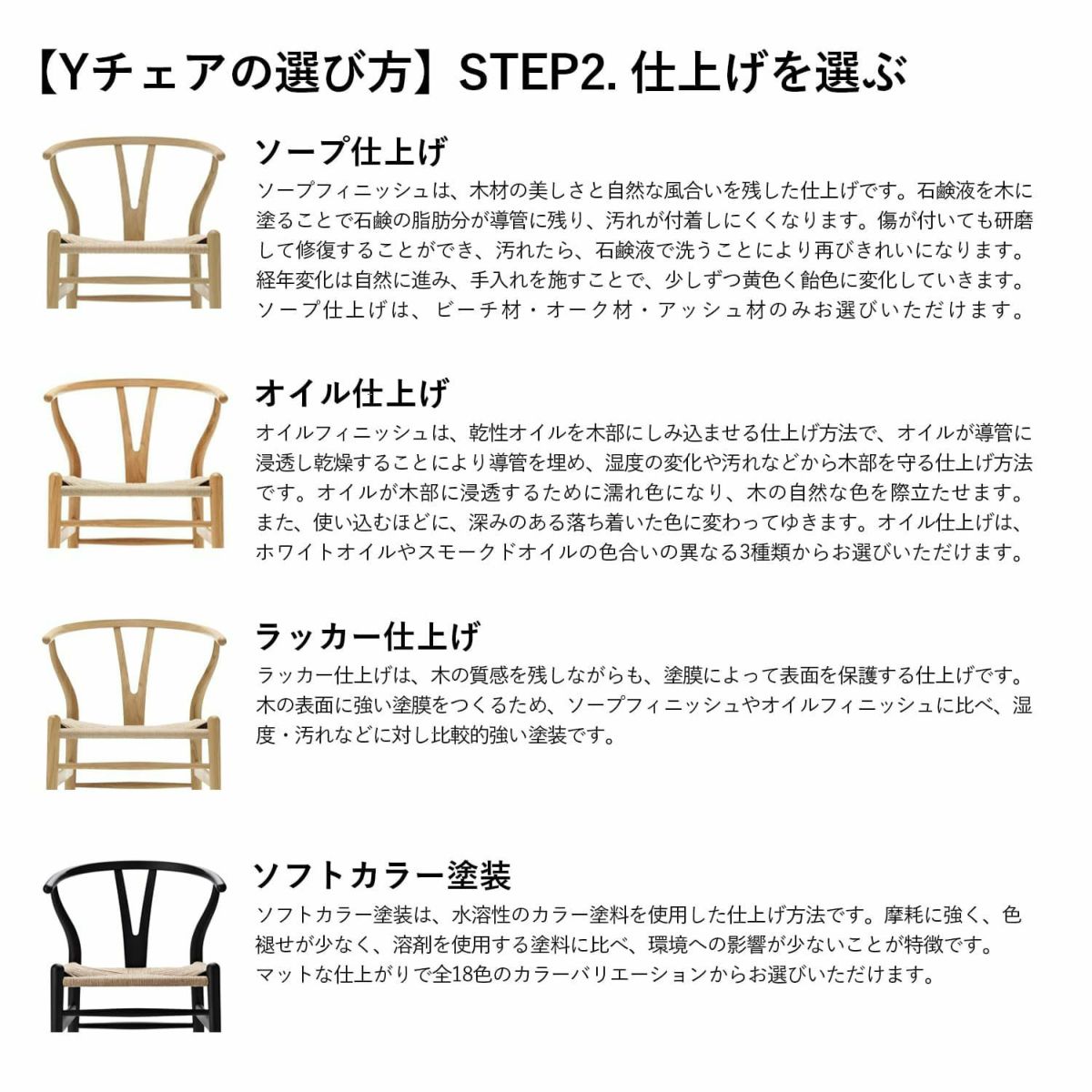 CH24 Yチェア （ワイチェア） オーク （クリアラッカー塗装） ブラックペーパーコード Carl Hansen & Son カール・ハンセン＆サン デザイン：ハンス・J・ウェグナー