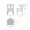 CH24 Yチェア （ワイチェア） オーク （クリアラッカー塗装） ナチュラルペーパーコード Carl Hansen & Son カール・ハンセン＆サン デザイン：ハンス・J・ウェグナー