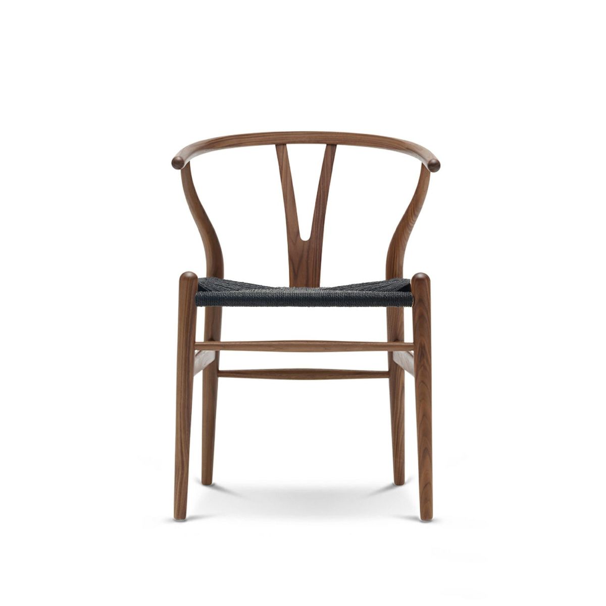 CH24 Yチェア （ワイチェア） ウォールナット （オイルフィニッシュ） ブラックペーパーコード Carl Hansen & Son カール・ハンセン＆サン デザイン：ハンス・J・ウェグナー