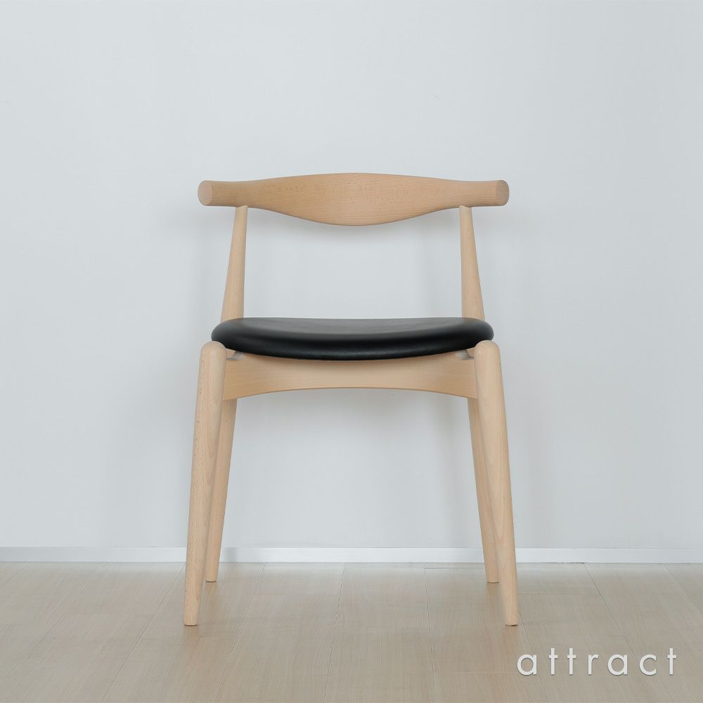 Carl Hansen & Son カール・ハンセン＆サン CH20 エルボーチェア ビーチ （ソープフィニッシュ） 張座：レザー Thor
