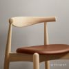 Carl Hansen & Son カール・ハンセン＆サン CH20 エルボーチェア オーク （ソープフィニッシュ） 張座：レザー Thor