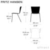 FRITZ HANSEN フリッツ・ハンセン VICO DUO ヴィコデュオ VM110 チェア カラー：3色 ベースカラー：2色 デザイン：ヴィコ・マジストレッティ