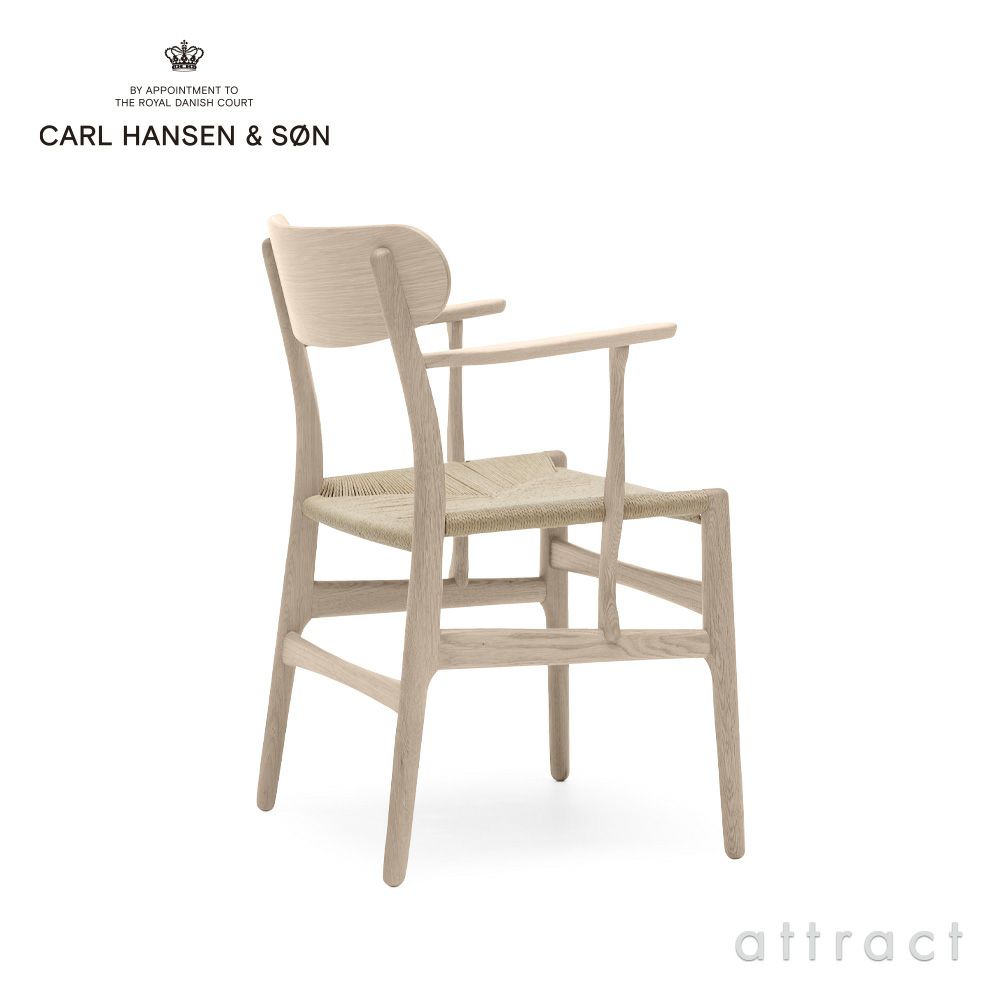 Carl Hansen & Son カール・ハンセン＆サン CH26 アームチェア オーク （ソープフィニッシュ） オークキャップ