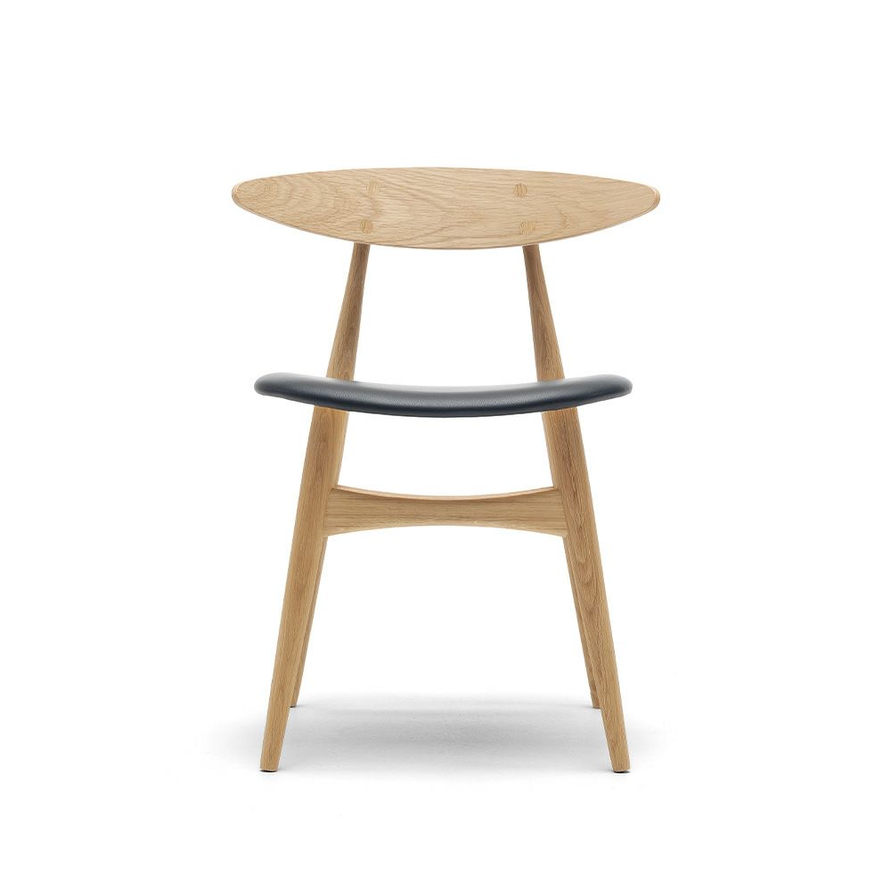 Carl Hansen & Son カール・ハンセン＆サン CH33P チェア オーク （ホワイトオイルフィニッシュ） 張座：レザー Thor