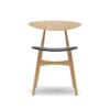 Carl Hansen & Son カール・ハンセン＆サン CH33P チェア オーク （ホワイトオイルフィニッシュ） 張座：レザー Thor