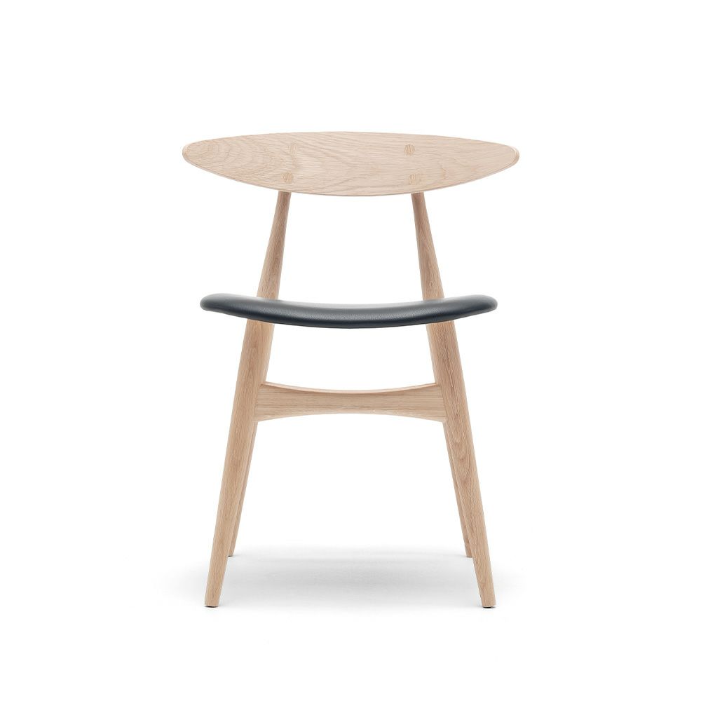 Carl Hansen & Son カール・ハンセン＆サン CH33P チェア ビーチ（ソープフィニッシュ） 張座：レザー Thor デザイン：ハンス・J・ウェグナー