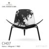 Carl Hansen & Son カール・ハンセン＆サン CH07 シェルチェア イージーチェア　オーク （ブラック塗装） 張座：レザー Cowhide