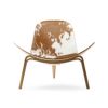 Carl Hansen & Son カール・ハンセン＆サン CH07 シェルチェア イージーチェア　オーク （オイルフィニッシュ） 張座：レザー Cowhide デザイン：ハンス・J・ウェグナー