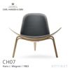 Carl Hansen & Son カール・ハンセン＆サン CH07 シェルチェア イージーチェア　オーク （オイルフィニッシュ） 張座：レザー Thor