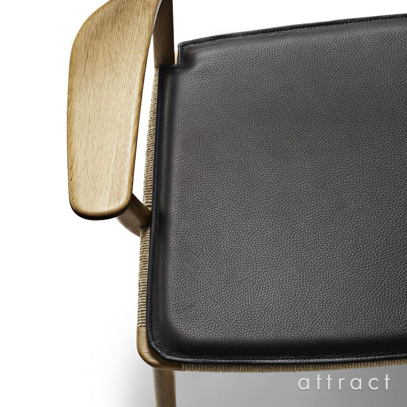 Carl Hansen & Son カール・ハンセン＆サン CH22C ラウンジチェア用 両面レザークッション Loke ロケ ピグメントレザー カラー：３色