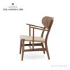 Carl Hansen & Son カール・ハンセン＆サン CH22 ラウンジチェア ウォルナット（オイルフィニッシュ） ウォルナットキャップ