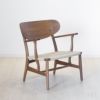 Carl Hansen & Son カール・ハンセン＆サン CH22 ラウンジチェア ウォルナット（オイルフィニッシュ） ウォルナットキャップ