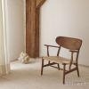 Carl Hansen & Son カール・ハンセン＆サン CH22 ラウンジチェア ウォルナット（オイルフィニッシュ） ウォルナットキャップ