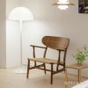 Carl Hansen & Son カール・ハンセン＆サン CH22 ラウンジチェア ウォルナット（オイルフィニッシュ） ウォルナットキャップ