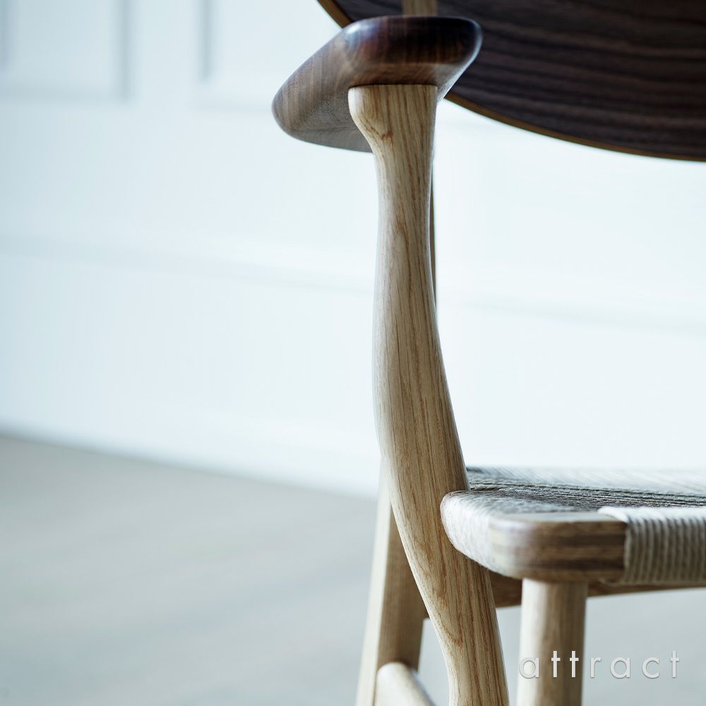 Carl Hansen & Son カール・ハンセン＆サン CH22 ラウンジチェア ミックス　ウォルナット×オーク（オイルフィニッシュ）
