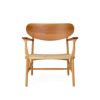 Carl Hansen & Son カール・ハンセン＆サン CH22 ラウンジチェア ミックス チーク×オーク（オイルフィニッシュ）