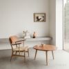 Carl Hansen & Son カール・ハンセン＆サン CH22 ラウンジチェア ミックス チーク×オーク（オイルフィニッシュ）