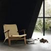 Carl Hansen & Son カール・ハンセン＆サン CH25 ラウンジチェア オーク （ブラック塗装） ブラックペーパーコード　デザイン：ハンス・J・ウェグナー