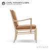 Carl Hansen & Son カール・ハンセン＆サン OW149 コロニアルチェア オーク （ブラック塗装） 張座：レザー Thor 301（ブラック） デザイン：オーレ・ヴァンシャー