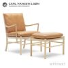 Carl Hansen & Son カール・ハンセン＆サン OW149 コロニアルチェア オーク （ブラック塗装） 張座：レザー Thor 301（ブラック） デザイン：オーレ・ヴァンシャー