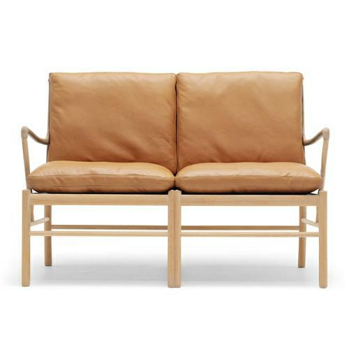 Carl Hansen & Son カール・ハンセン＆サン OW149-2 コロニアルソファ　2シーター オーク （オイルフィニッシュ） 張座：レザー Thor デザイン：オーレ・ヴァンシャー