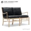 Carl Hansen & Son カール・ハンセン＆サン OW149-2 コロニアルソファ　2シーター オーク （オイルフィニッシュ） 張座：レザー Thor デザイン：オーレ・ヴァンシャー