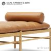 Carl Hansen & Son カール・ハンセン＆サン OW150 コロニアル デイベッド　オーク（オイルフィニッシュ） 張座：レザー Thor デザイン：オーレ・ヴァンシャー ※ネックピロー別売